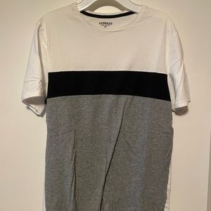 Men’s express color block short sleeved t shirt